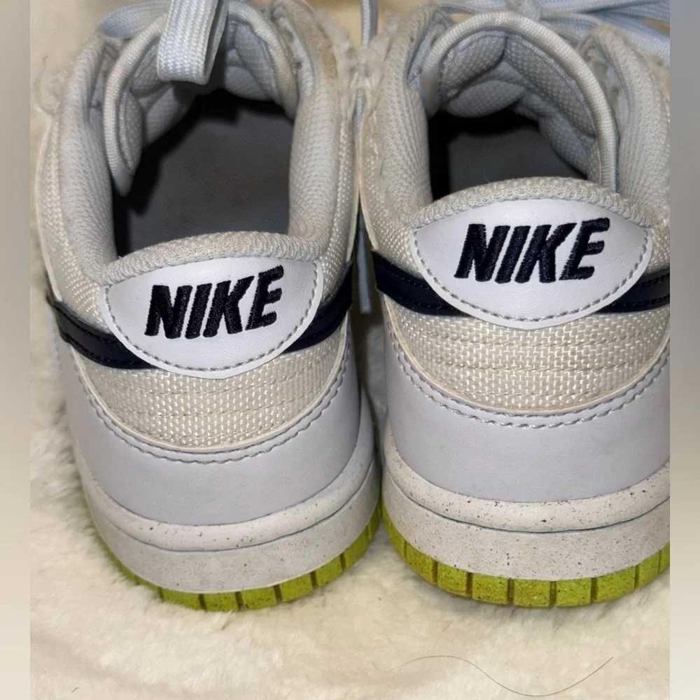 Nike Dunk Low 3D Swoosh Grey (GS) Size 4Y